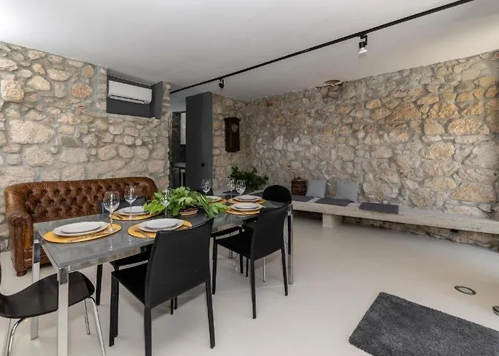 Дом отдыха Family Friendly House With A Swimming Pool Dolinci, Crikvenica - 23065 *